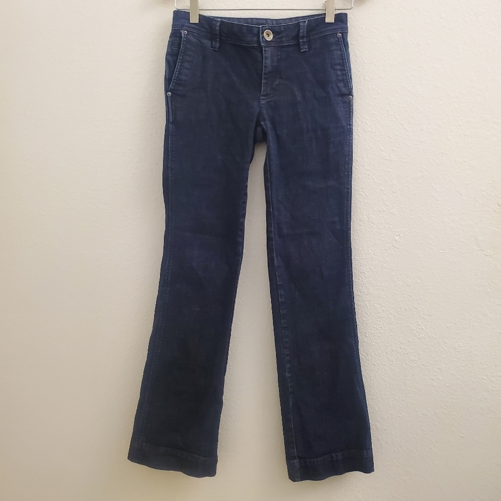 Banana Republic Dark Wash Trouser Jeans J29